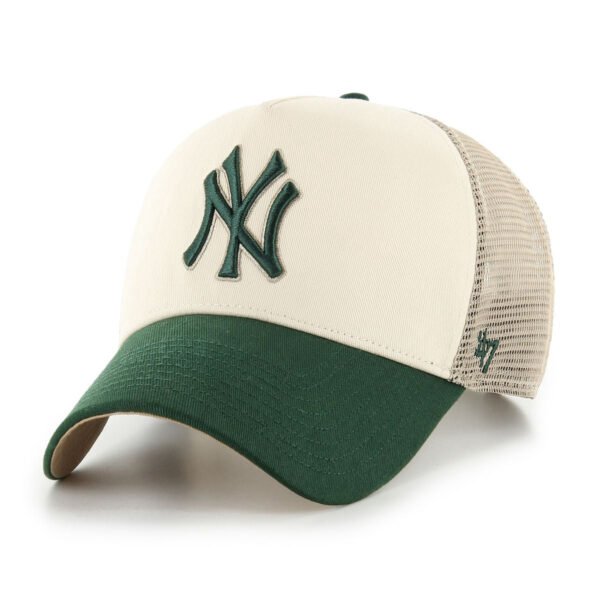 New York Yankees MLB Ballpark Mesh TT '47 Offside DT Beige/Green