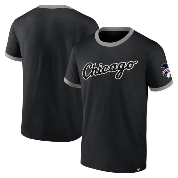 Fanatics - Fundamental Biblend Ringer Tee - Chicago White Sox
