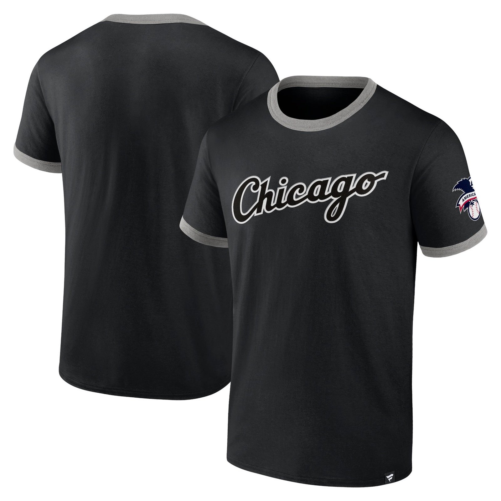 Fanatics - Fundamental Biblend Ringer Tee - Chicago White Sox