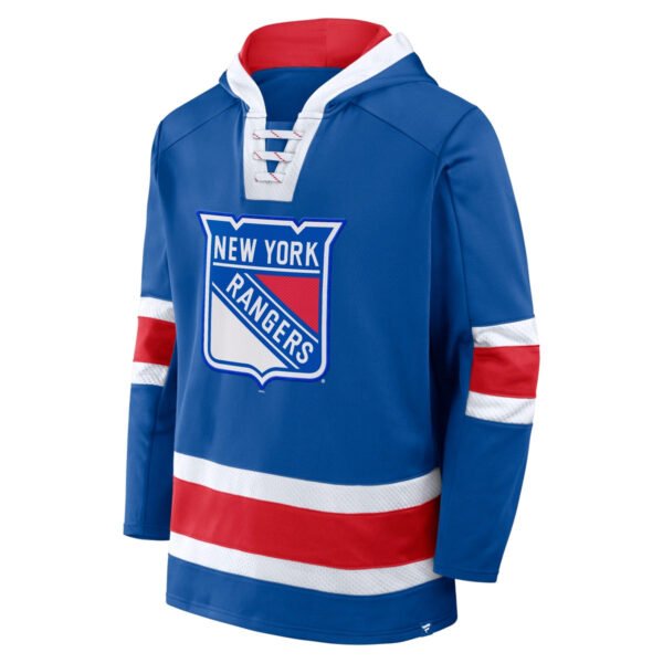 Fanatics - Mens Laced Hockey Hoody - New York Rangers