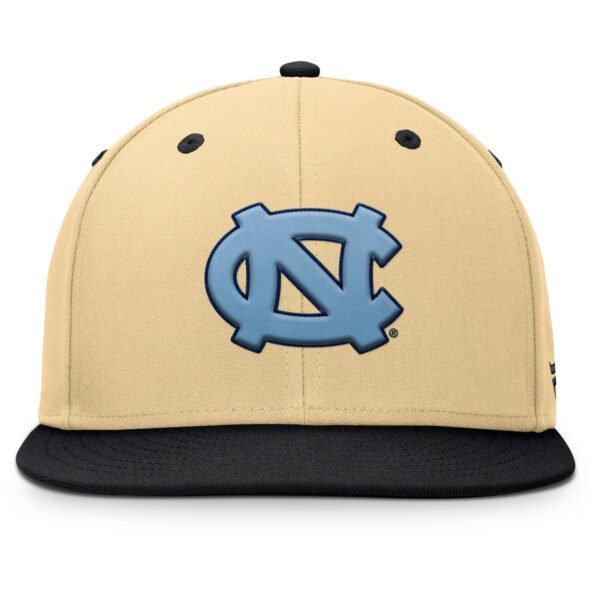 University of North Carolina Fitted Fanatics Cream/Black