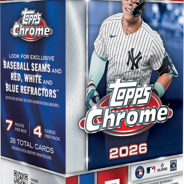 Topps Chrome Baseball 2026 Value Box