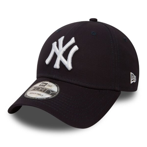 New York Yankees MLB League Basic 9FORTY Strapback New Era Navy/White