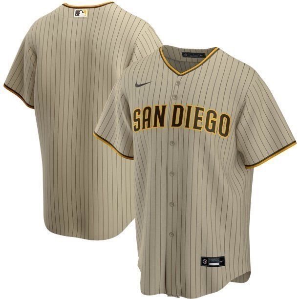 San Diego Padres Tatis JR Merrill Machado Stitched Men S-3XL MLB Shirts Nike