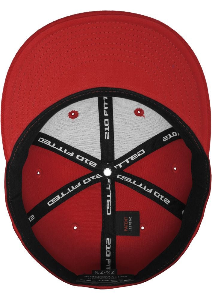 Flexfit Premium 210 Fitted - Red - Image 7