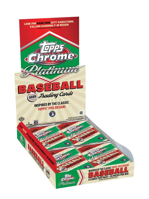 Topps Chrome Platinum Baseball 2025 Hobby Box