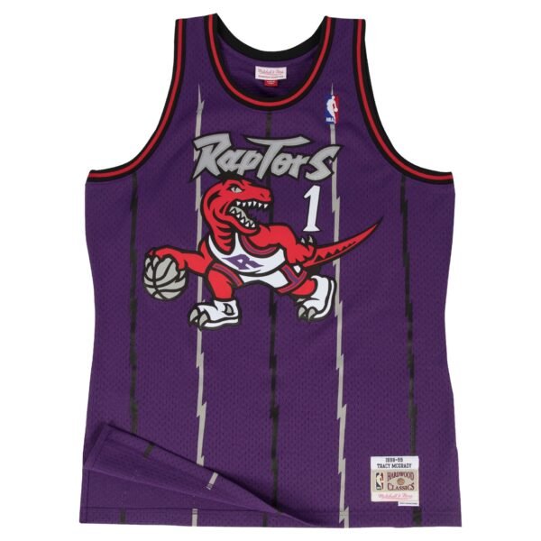 Mitchell & Ness Swingman Jersey  - Tracy McGrady - Toronto Raptors - Purple - 1998-1999