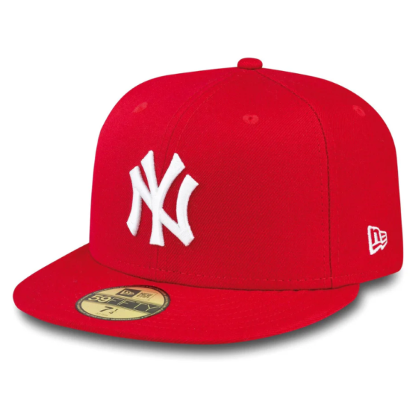 New York Yankees MLB League Essential 59FIFTY Fitted New Era Red/White