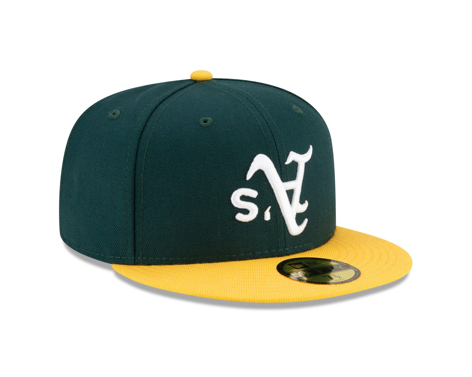 Oakland Athletics MLB Upside Down 59FIFTY Fitted New Era OTC - Image 2