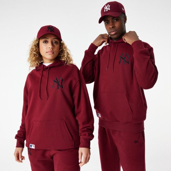 New Era - League Essential OS Hoody - New York Yankees - CARBLK