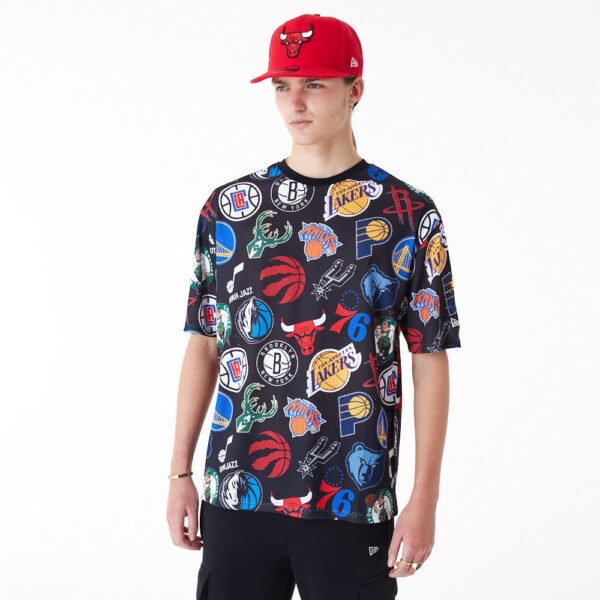 New Era - AOP Mesh OS Shirt - NBA