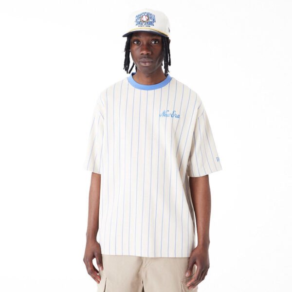 New Era - Pinstripe OS Tee - STNCPB