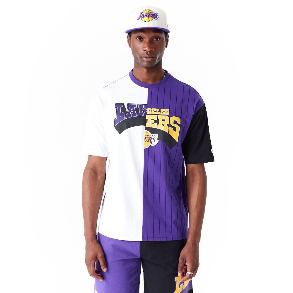 New Era - NBA Half Pinstripe - LA Lakers