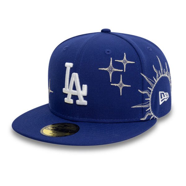 Los Angeles Dodgers MLB Zodiac 59FIFTY Fitted New Era Blue