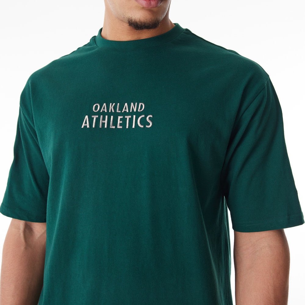 New Era - MLB Tartan OS Tee - Oakland Athletics - Image 5