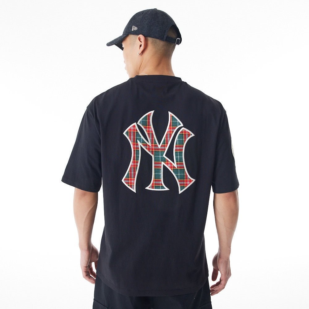 New Era - MLB Tartan OS Tee - New York Yankees - Image 2