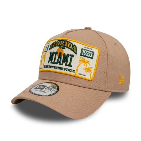 New Era - A Frame - License Plate - Miami