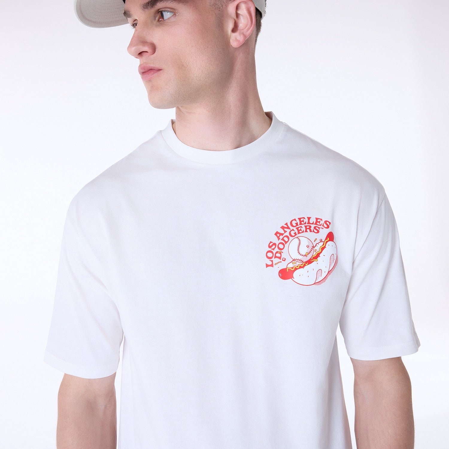 New Era - MLB Food Graphic Tee - Los Angeles Dodgers - Image 2