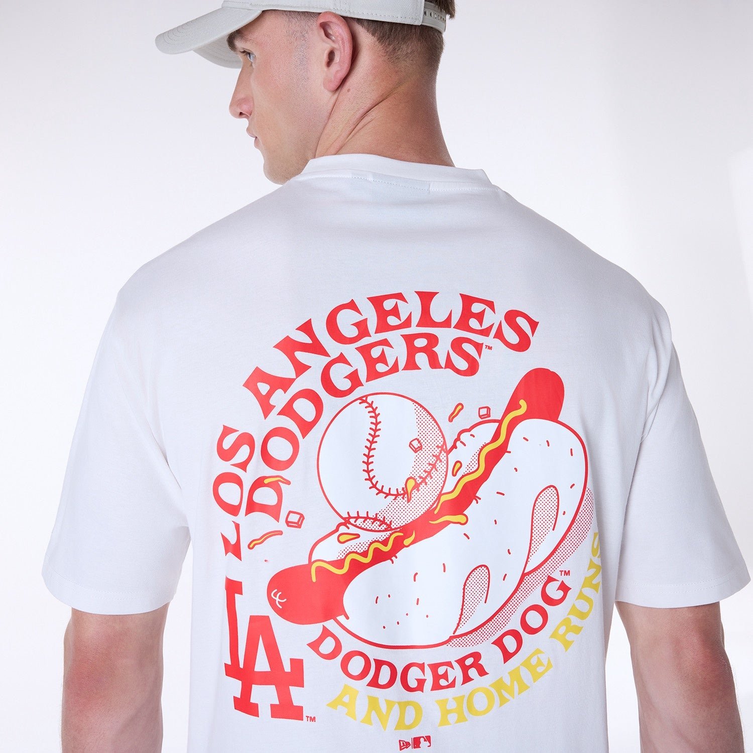 New Era - MLB Food Graphic Tee - Los Angeles Dodgers - Image 4