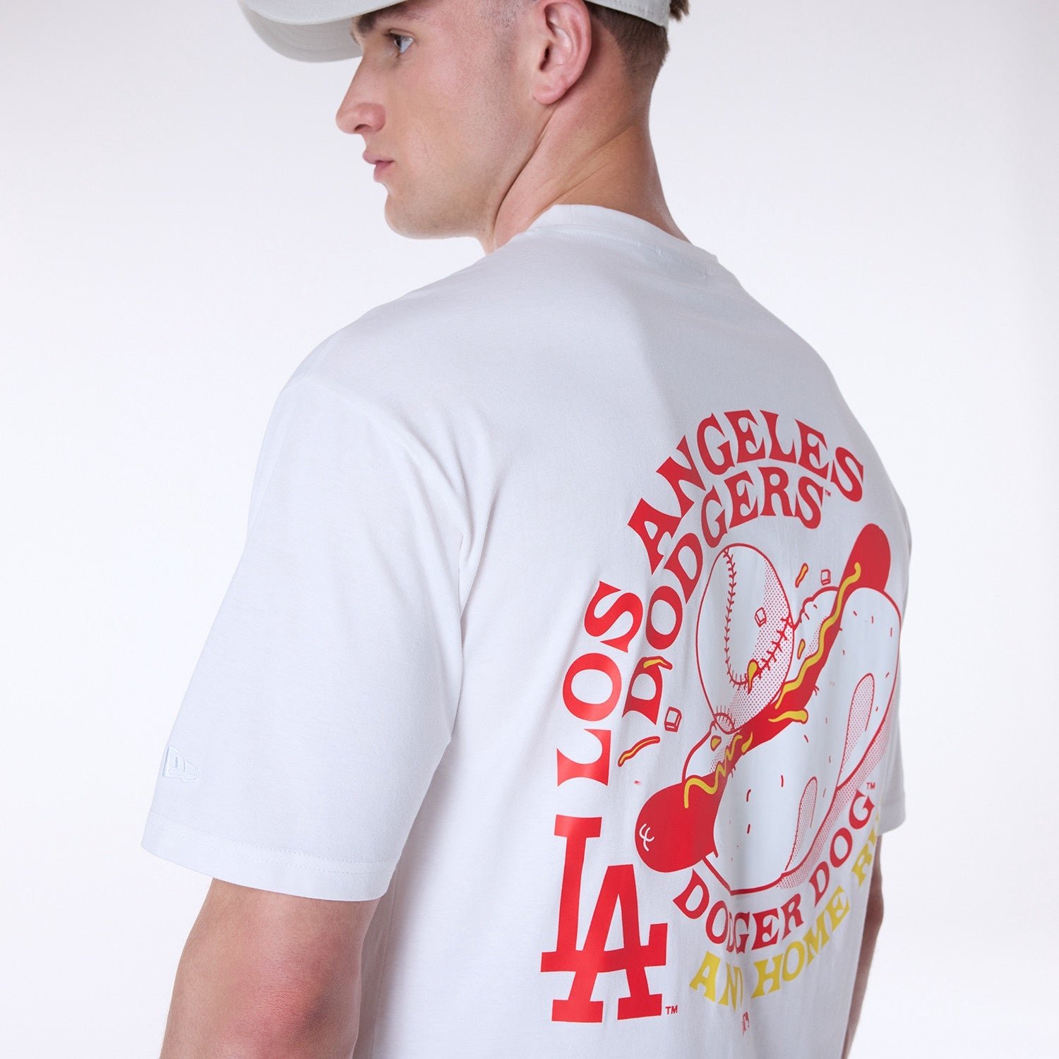New Era - MLB Food Graphic Tee - Los Angeles Dodgers - Image 5
