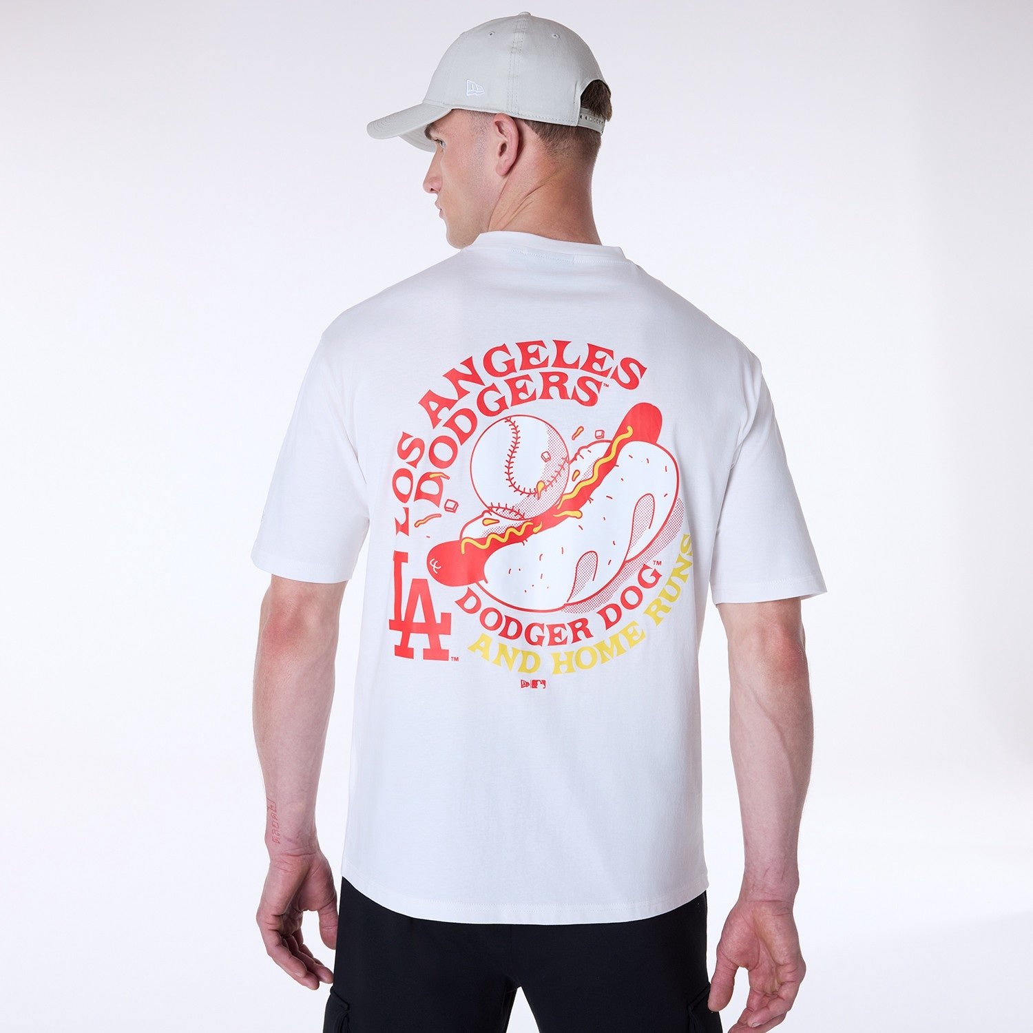 New Era - MLB Food Graphic Tee - Los Angeles Dodgers - Image 3