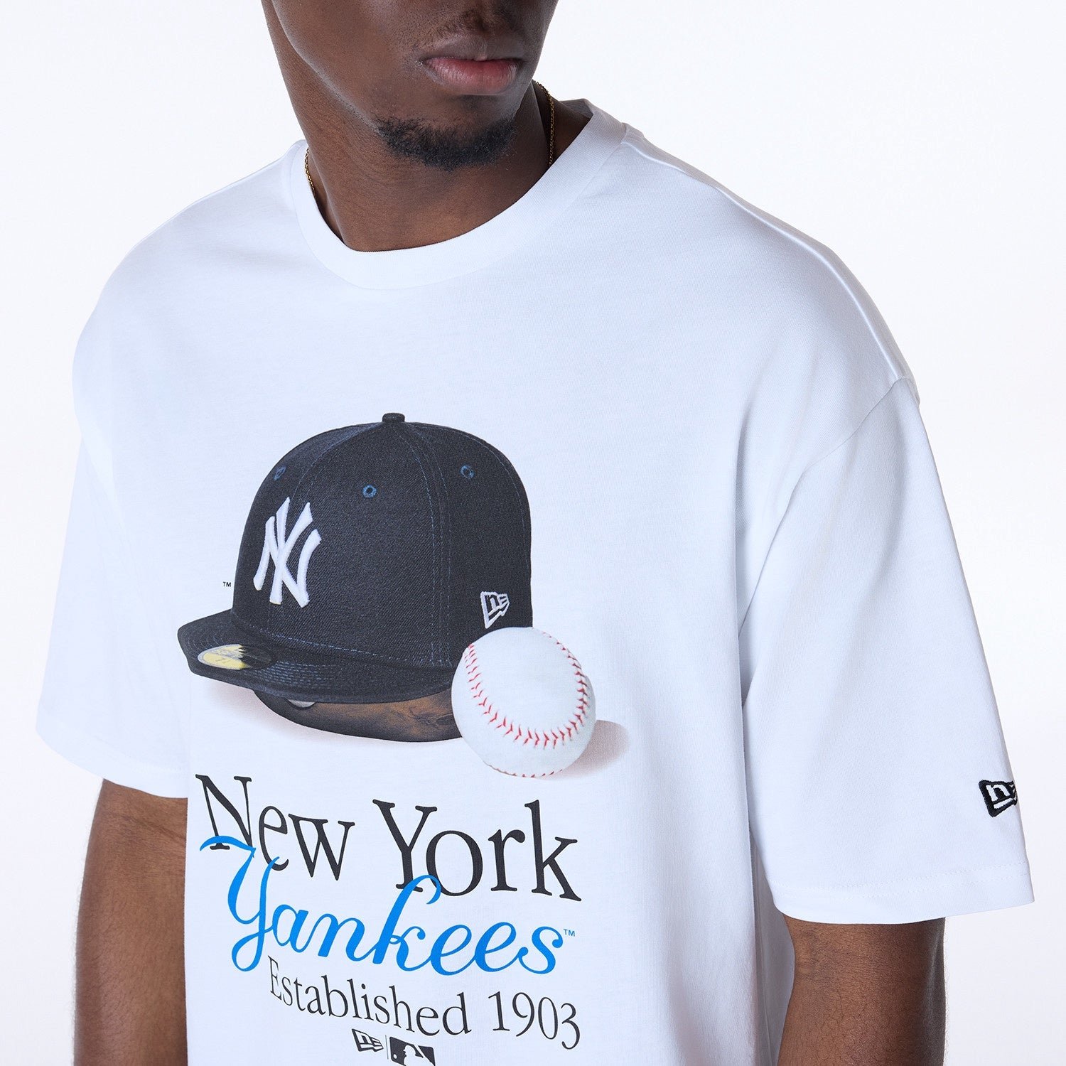 New Era - MLB Script Graphic Tee - New York Yankees - Image 3
