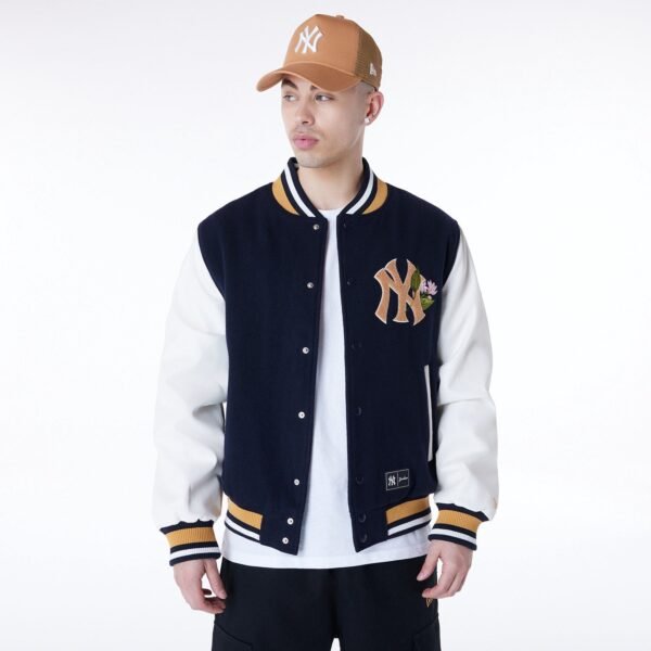 New Era - MLB Floral Varsity Jacket - New York Yankees