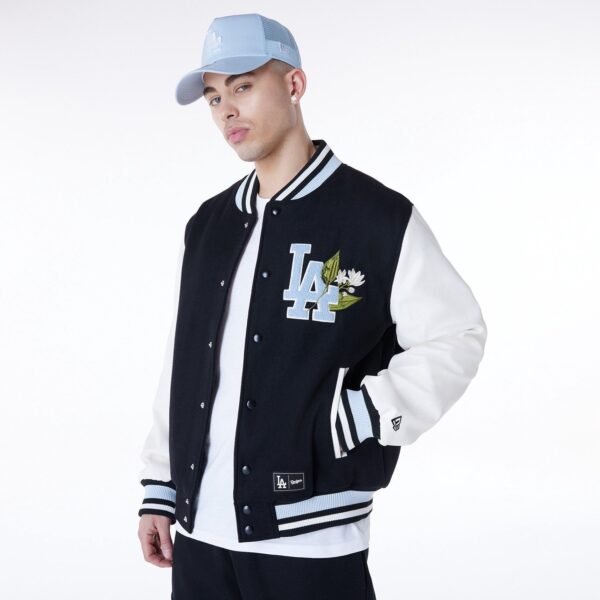 New Era - MLB Floral Varsity Jacket - Los Angeles Dodgers