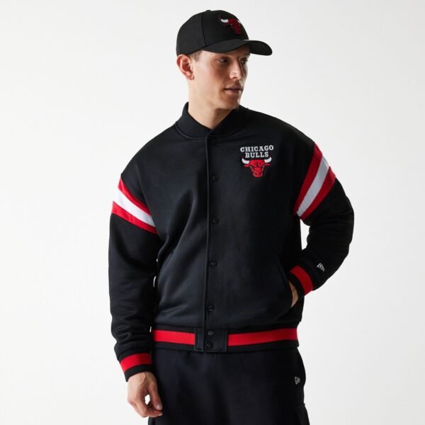 Chicago Bulls NBA Panel Bomber Jacket New Era