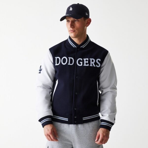 Los Angeles Dodgers MLB Wordmark Varsity Jacket New Era