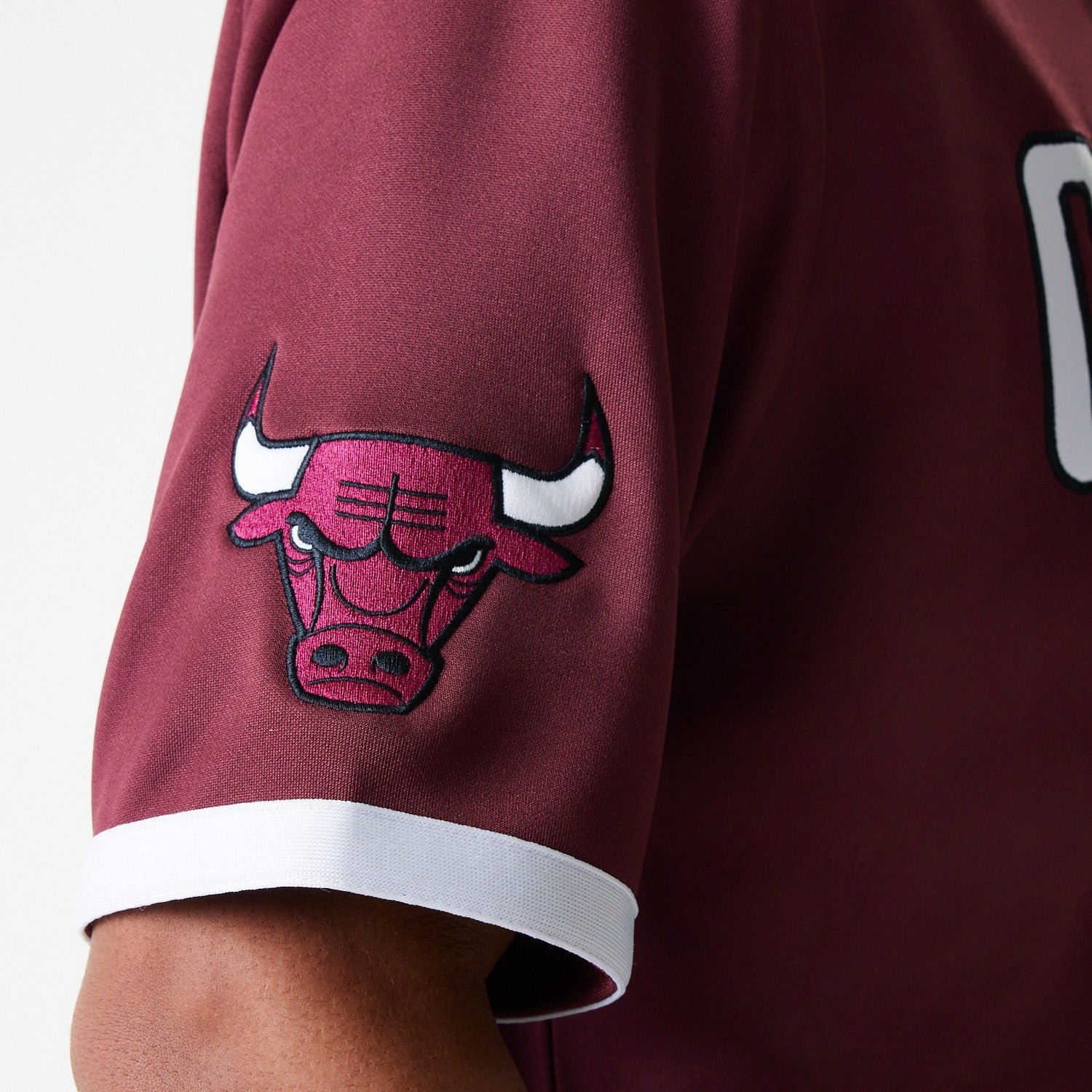 Chicago Bulls NBA Snap Button Shirt New Era - Image 3