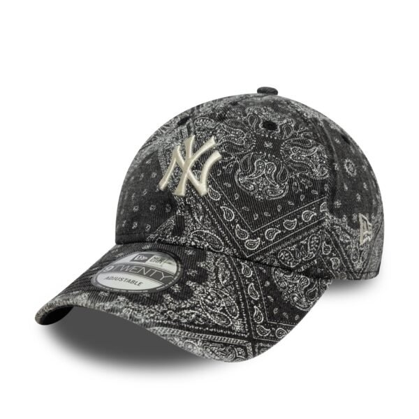 New York Yankees Washed Paisley 9Twenty New Era Snapback Black