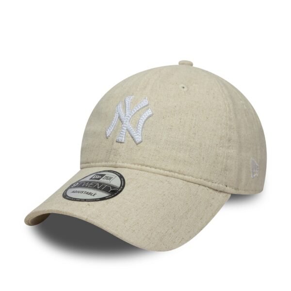 New York Yankees Linen 9TWENTY Strapback New Era Stone
