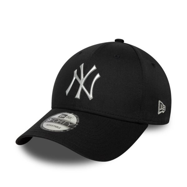 New York Yankees Metallic 9FORTY SnapbackNew Era Black/Metallic