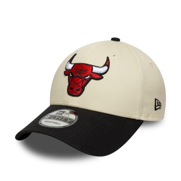 Chicago Bulls NBA Colourblock 9Forty New Era Cream/Black