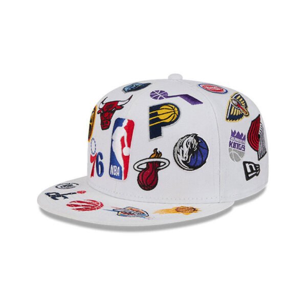 NBA All Over Patch 59FIFTY New Era White