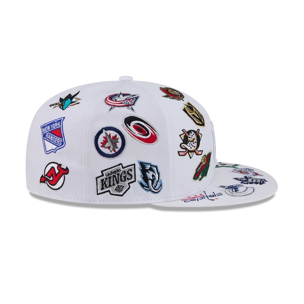 NHL All Over Patch 59FIFTY New Era White - Image 3