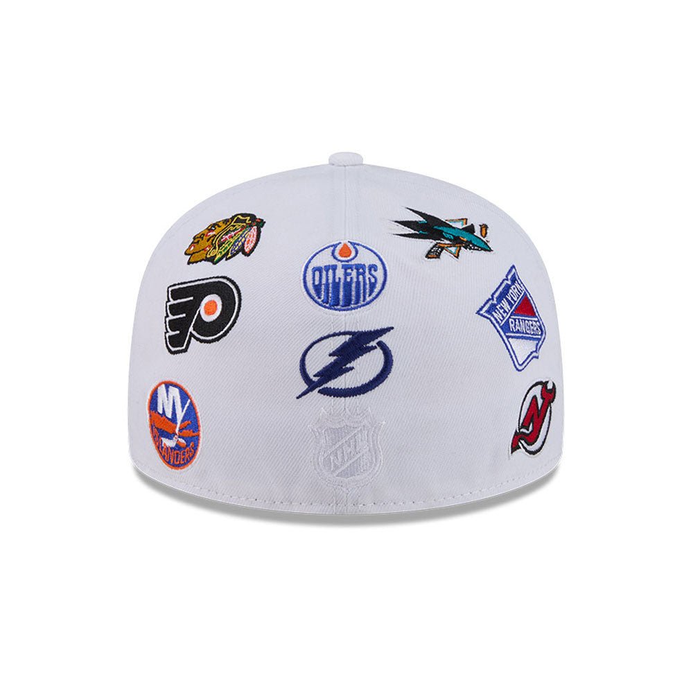 NHL All Over Patch 59FIFTY New Era White - Image 6