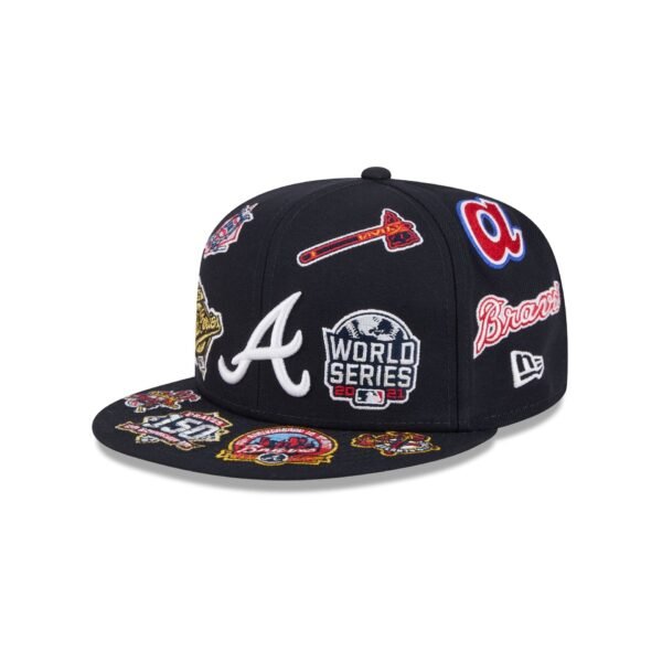 Atlanta Braves MLB All Over Patch 59FIFTY Fitted New Era