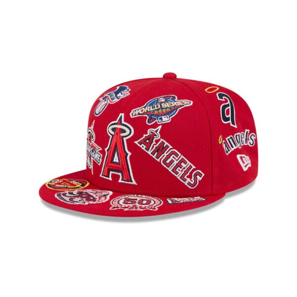Anaheim Angels MLB All Over Patch 59FIFTY Fitted New Era