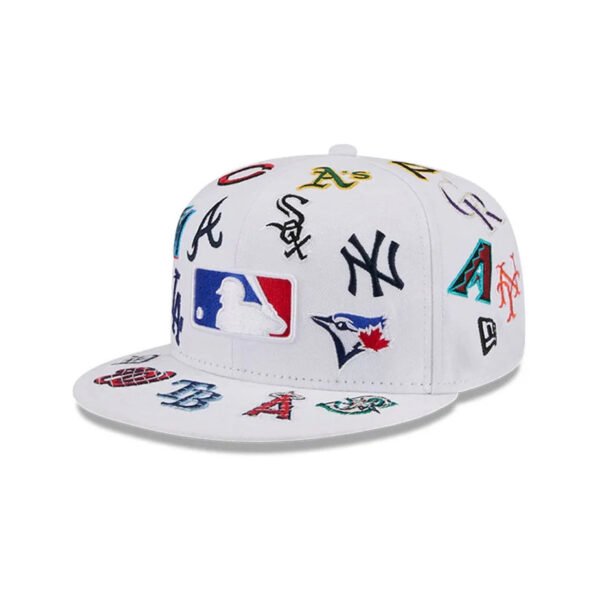 MLB All Over Patch 59FIFTY Fitted New Era White