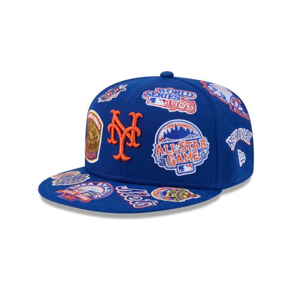 New York Mets MLB All Over Patch 59FIFTY Fitted New Era