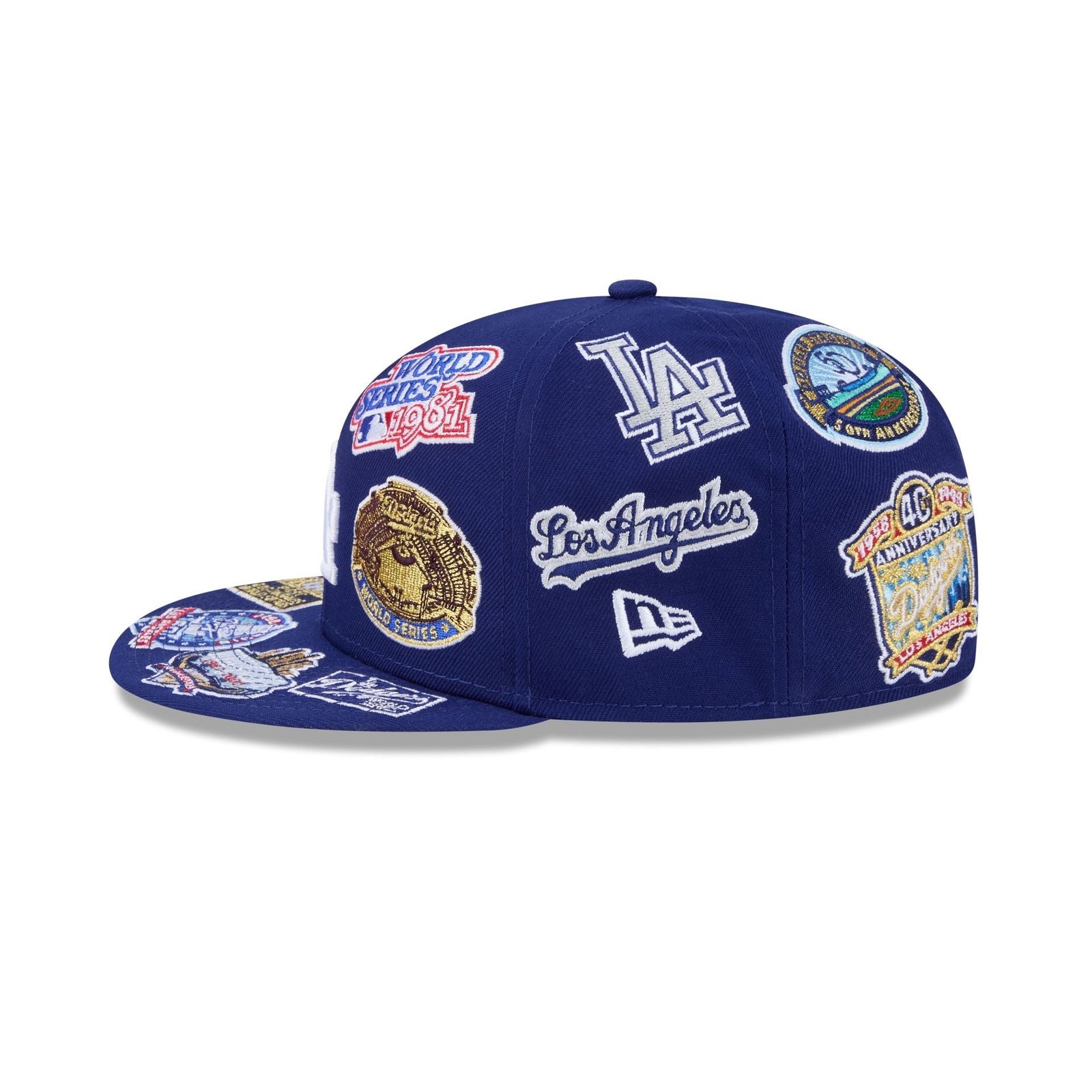 Los Angeles Dodgers MLB All Over Patch 59FIFTY New Era Fitted - Image 4