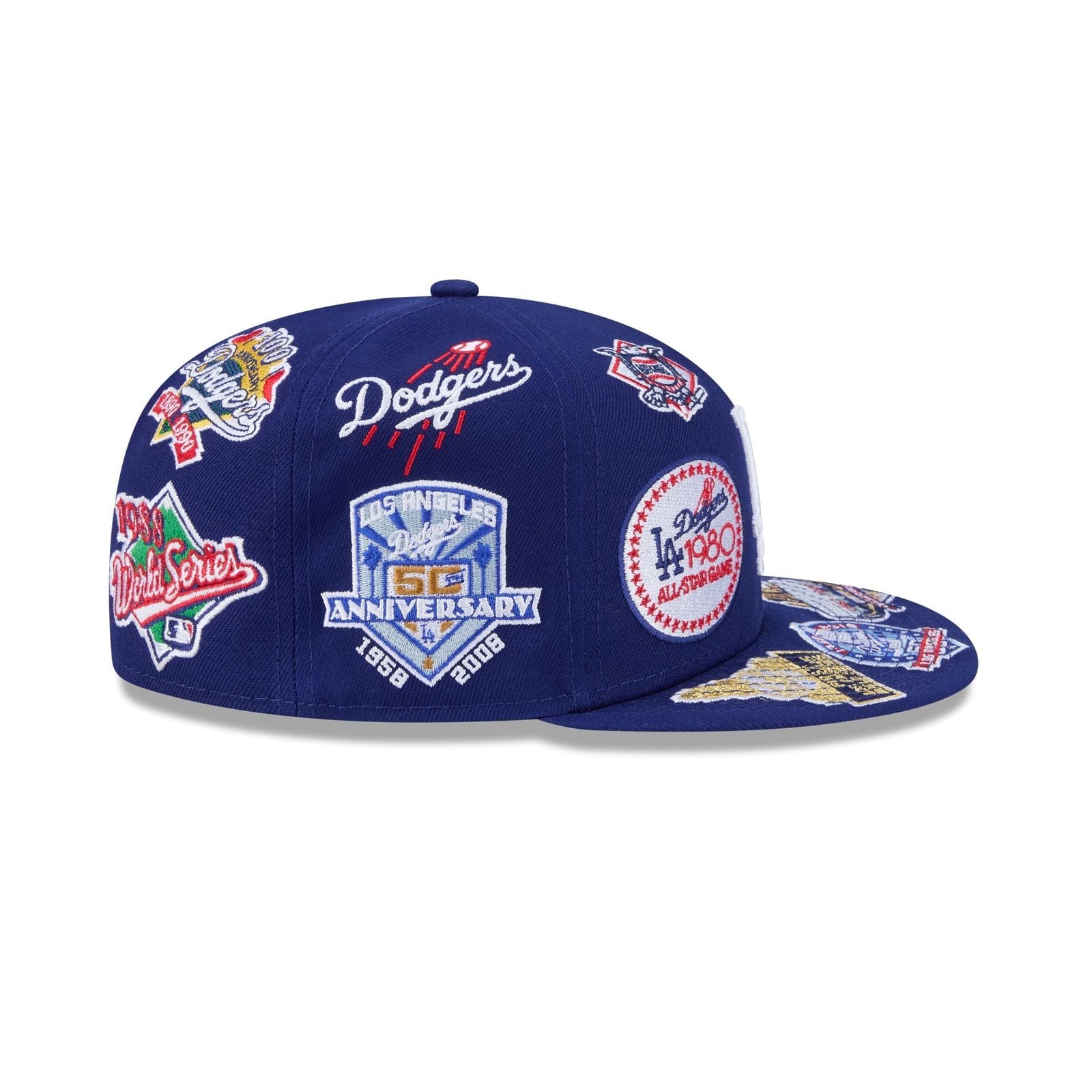 Los Angeles Dodgers MLB All Over Patch 59FIFTY New Era Fitted - Image 6