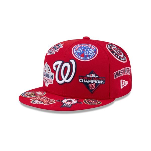 Washington Nationals MLB All Over Patch 59FIFTY Fitted New Era