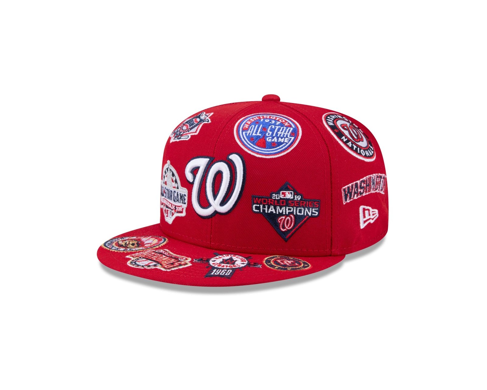 Washington Nationals MLB All Over Patch 59FIFTY Fitted New Era