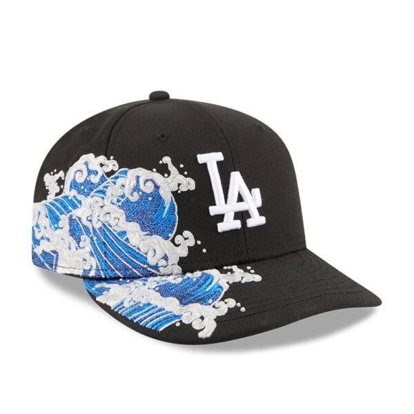 Los Angeles Dodgers MLB Waves 59FIFTY Fitted New Era Black/White