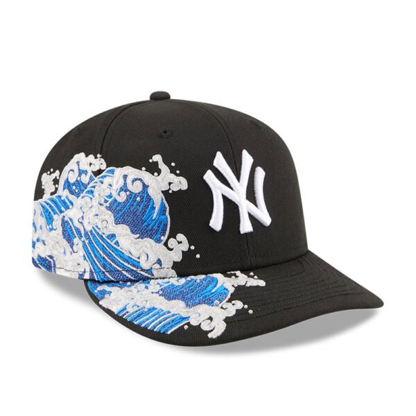 New York Yankees MLB Waves 59FIFTY Fitted New Era Black/White