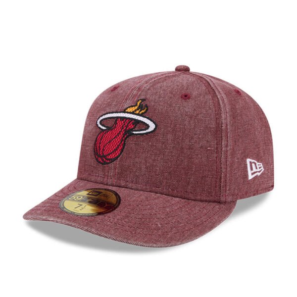 Miami Heat NBA Hardwood Classic New Era Burgundy