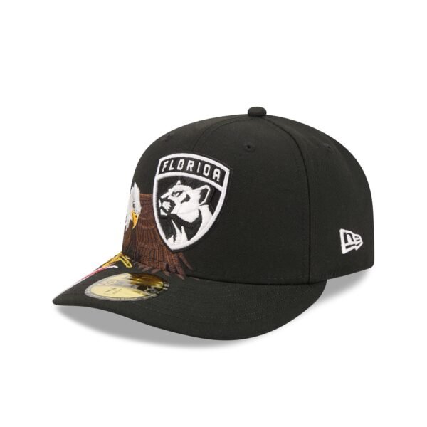 Florida Panthers Eagle NHL 59FIFTY Fitted New Era Black
